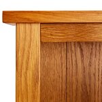 vidaXL Bibliothèque à 7 niveaux 60x22x200 cm Bois de chêne massif