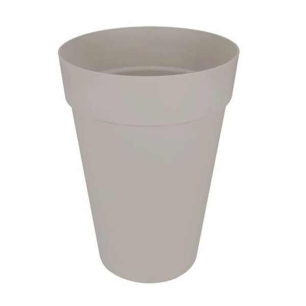 Loft Urban Pot de fleurs rond Haut 35 - Gris Ø 34 x 45 cm