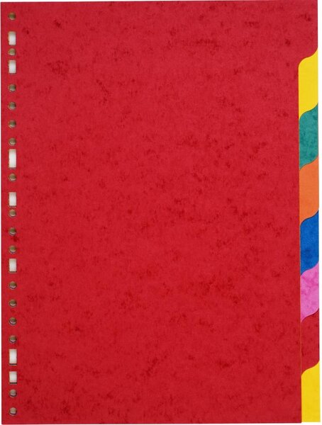 Jeu de 8 intercalaires format A4 Carte Lustrée COUTAL