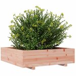 vidaXL Jardinière 90x90x26 5 cm bois massif douglas