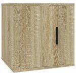 vidaXL Meuble TV mural Chêne sonoma 40x34 5x40 cm