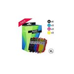Compatible HP 364XL Pack 15 cartouches Noires et couleurs (N9J74AE x3)