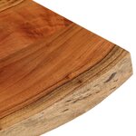 vidaXL Dessus de table 60x40x3 8 cm rectangulaire bois massif d'acacia