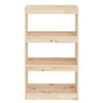 vidaXL Bibliothèque/Séparateur de pièce 60x30x103 5 cm pin massif