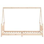 vidaXL Cadre de lit pour enfants 80x200 cm bois de pin massif