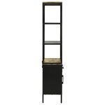 Armoire haute vidaXL 70x35x180 cm en Bois Massif de Manguier
