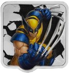 Pièce de monnaie en Argent 3 Dollars g 62.2 (2 oz) Millésime 2025 Smash WOLVERINE