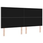 vidaXL Tête de lit Design Simple Gris Clair 200 cm en Tissu Velours Côtelé