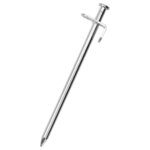 vidaXL Piquets de tente 24 Pièces 19 5 cm 8 mm acier galvanisé