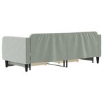 vidaXL Lit de jour avec gigogne et tiroirs sans matelas 90x200 cm