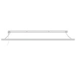 Store rétractable automatique vidaXL Blanc 400x300 cm