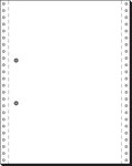 Papier pr ordi., sans fin, 240 x 30,48 cm (12'), A4 SIGEL