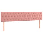 vidaXL Sommier à lattes de lit avec matelas rose 120x190 cm velours