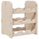 vidaXL Casier à vin 33x25x37 cm bois de pin massif