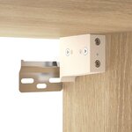 vidaXL Ensemble de meubles TV 4 Pièces Chêne sonoma Bois d'ingénierie