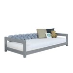 Lit enfant KIDDY 80 x 180 gris