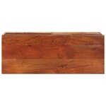 vidaXL Meuble TV 80x30x42 cm Bois d'acacia massif
