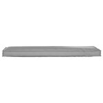vidaXL Coussin de Palette pour Banc Gris 140x40x8 cm Tissu Oxford