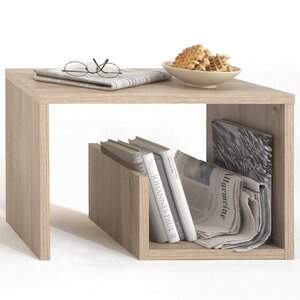 Fmd table basse 2-en-1 59 x 36 x 38 cm chêne 632-001
