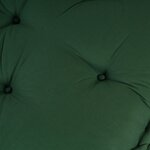 Coussin de canapé palette vidaXL en tissu vert