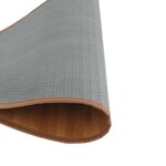 vidaXL Tapis rond naturel 100 cm bambou