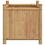 vidaXL Jardinière 50x50x50 cm bambou
