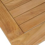 vidaXL Table basse Teck 90x50x45 cm