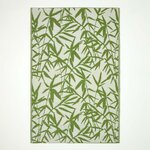 Tapis extérieur terrasse réversible - Tapis de jardin imperméable et résistant UV - Zena - Vert - 120x180 cm - HOMESCAPES