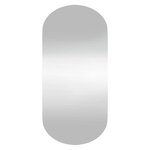 vidaXL Miroir mural 45x100 cm Verre Ovale