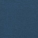vidaXL Coussin de tête de lit bleu 80 cm tissu