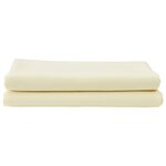 vidaXL Tissu de remplacement de store Crème 10x1.6 m