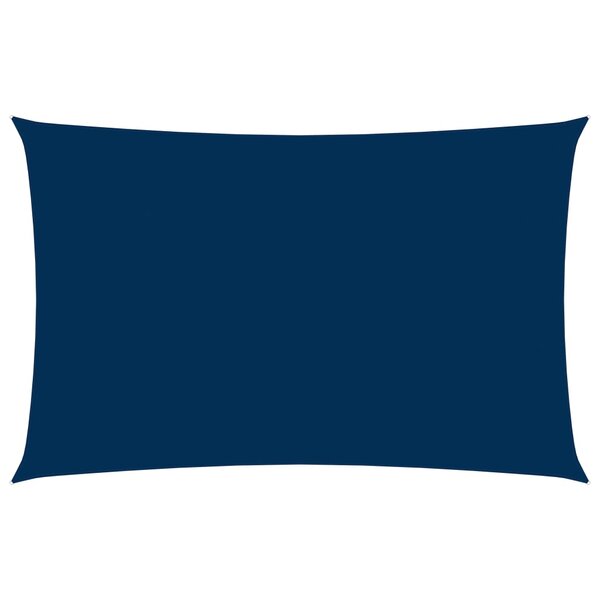 vidaXL Voile de parasol Tissu Oxford rectangulaire 2x5 m Bleu