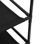 vidaXL Armoire de rangement avec 6 tiroirs 55x29x55 cm Noir Acier
