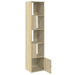 vidaXL Bibliothèque chêne sonoma 40x36x189 cm bois d'ingénierie