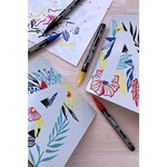 Marqueur pointe fine FREE acrylic T100 blanc x 5 STABILO