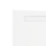 Tête de lit vidaXL Design simple Blanc pur 90 cm Cuir synthétique