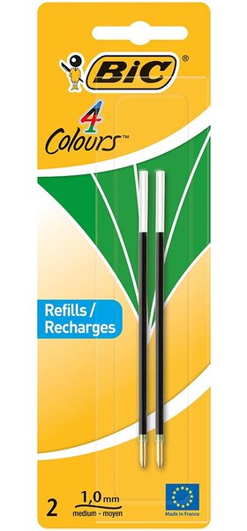 Pour 4 couleurs - Pointe moyenne 1 mm - Verte BIC