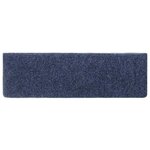 vidaXL Tapis de marches d'escalier 10 Pièces 65x21x4 cm Aiguilleté