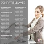 123CONSOMMABLES - PG545 CL546 - Cartouche d'encre Compatible avec Canon PG-545 CL-546XL Pack 2 pour TS3150-3151-3350 MX495-490 MG2450-2455-2550 TR4550 MG2550S MG2950