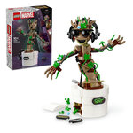 LEGO® Marvel 76297 - Le Set Danse de Bébé Groot avec Fonction Interactive et Accessoires Personnalisables