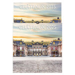 Grand Calendrier Mural 29x29 Cm - 2025 - Châteaux - Draeger paris