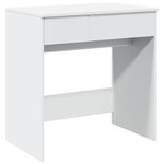 vidaXL Coiffeuse avec miroir blanc 73x46 5x120 cm