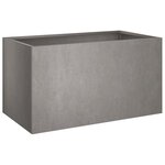 vidaXL Jardinière 62x40x39 cm acier corten