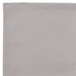 vidaXL Tissu de remplacement pour store pour cadre de 4x3 5 m Gris clair
