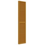 vidaXL Cloison de séparation 4 panneaux marron bois paulownia massif