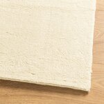 vidaXL Tapis HUARTE à poils courts doux et lavable crème 60x110 cm