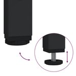 vidaXL Ensemble de meubles de salle de bain 4 Pièces Chêne marron