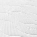 vidaXL Matelas à ressorts ensachés moyen 90x220 cm