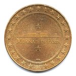 Mini médaille Monnaie de Paris 2007 - Scénoparc Io