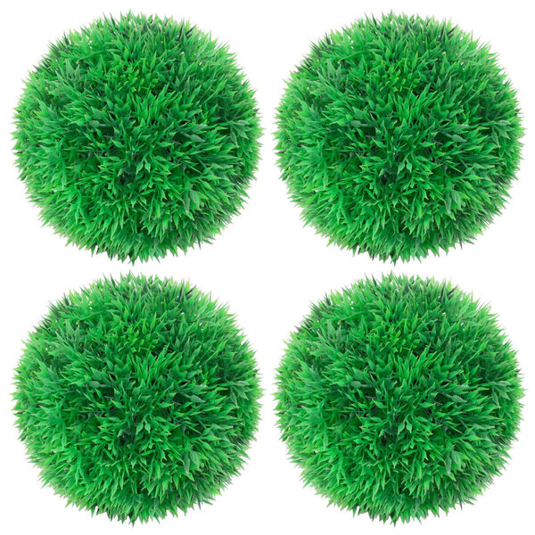 vidaXL Boules de buis artificielles 4 Pièces 12 cm